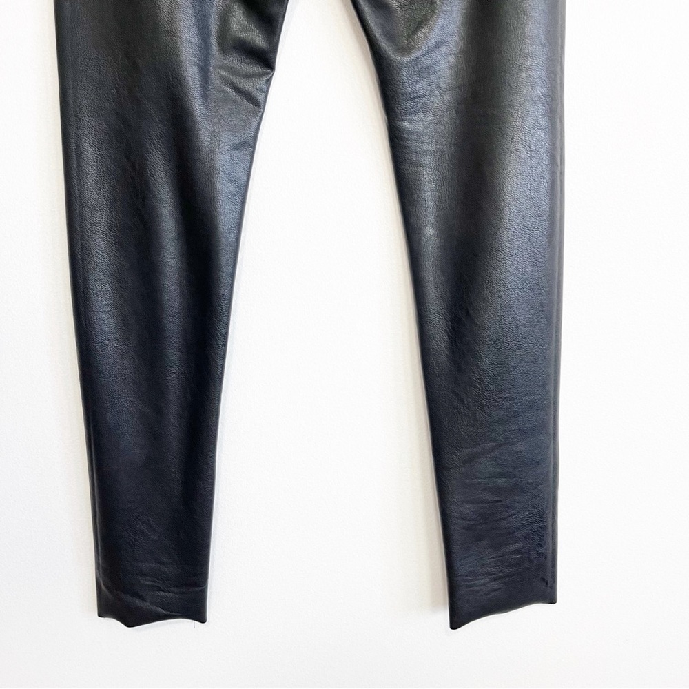 Commando Black Faux Leather Leggings - Picture 10 of 11